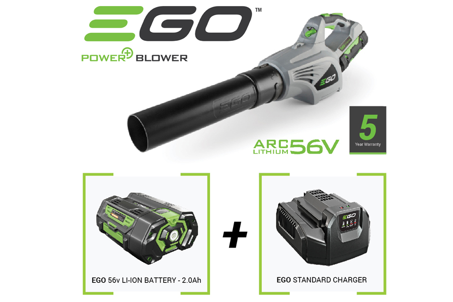 EGO Power+ LB4800E 56V Lithium-Ion Cordless Leaf Blower Bundle...