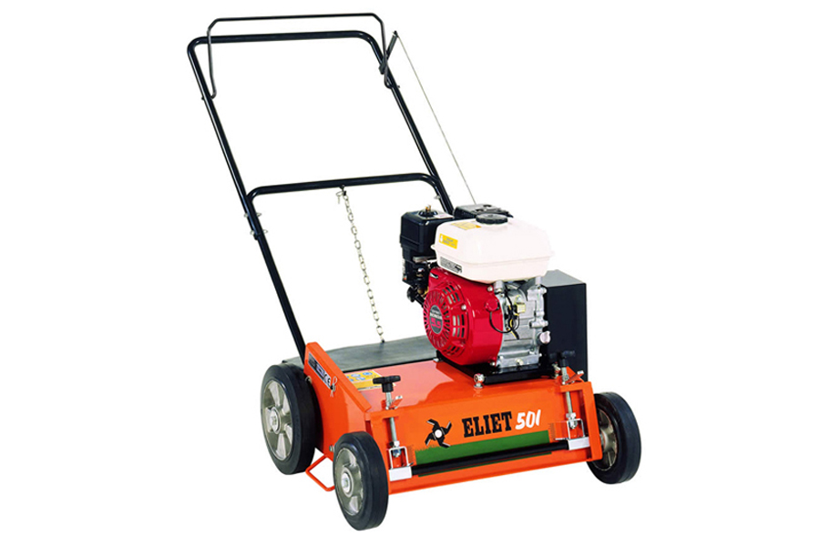 Eliet E501 Honda GC190 Professional Lawn Scarifier (Fixed Blades)
