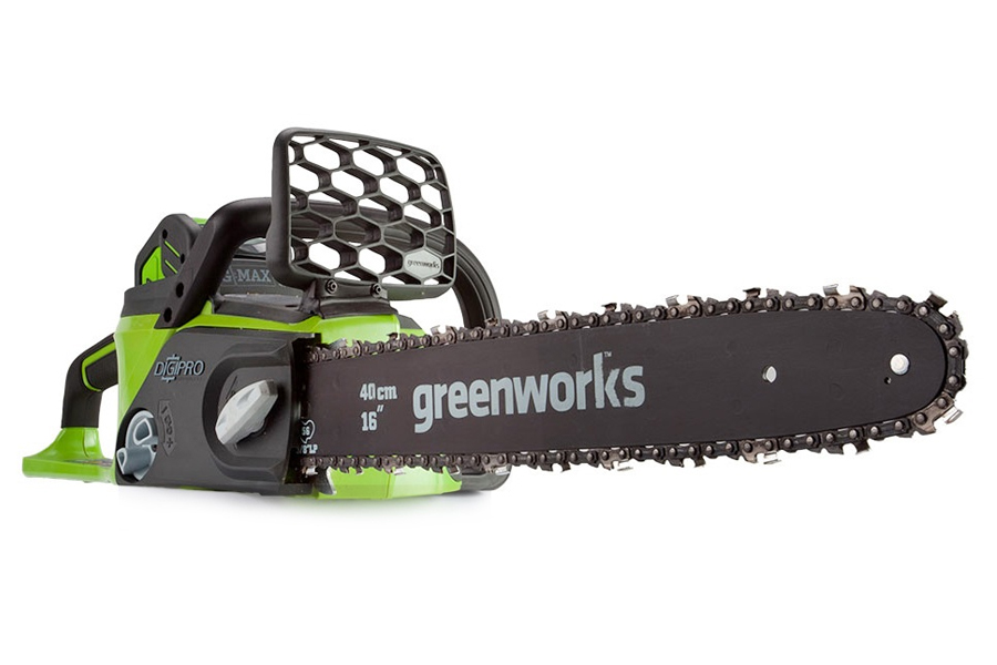 GreenWorks GD40CS40K2X G-MAX DigiPro 40V Cordless Chainsaw (with 2...