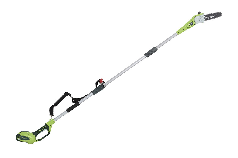 GreenWorks 20157-C G-MAX 40V Cordless Pole Saw (with 2 x 2Ah...