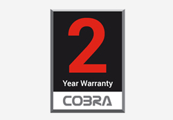Cobra Garden 2 year warranty