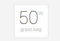 50 litre grass bag