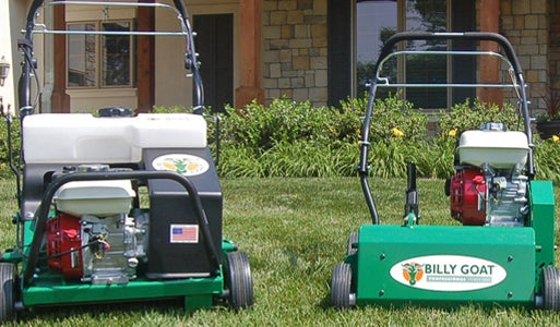 Billy Goat Lawn Scarifiers, Plugr® Aerators and Overseeders