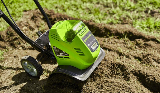 GreenWorks Tillers