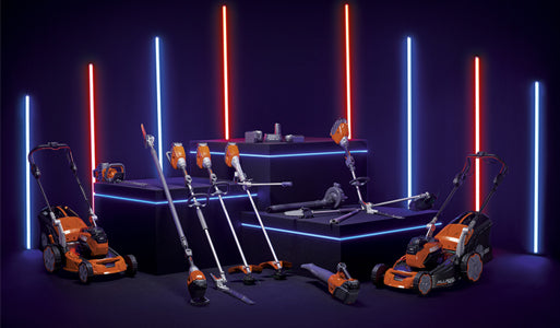 Oleo-Mac 56V Professional Battery-Powered Gardening Tools