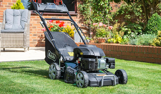Petrol 4-Wheel Rotary Lawn Mowers