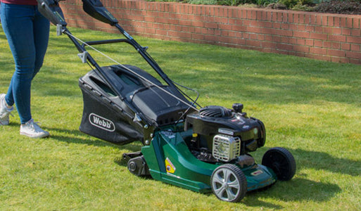 Webb Petrol Rear Roller Rotary Lawn Mowers