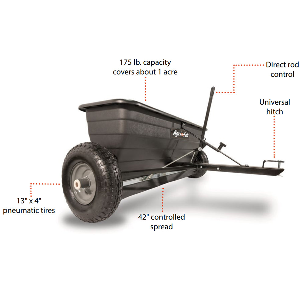 Agri-Fab 45-0288 79kg Towed Drop Spreader