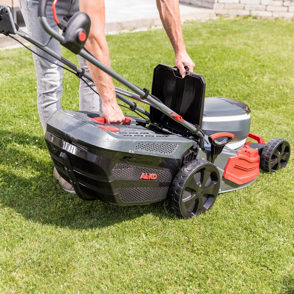 AL-KO 36V 512 Li VS-W Premium 4-in-1 Variable Speed Cordless Lawn Mower (with 1 x 5Ah Battery & Fast Charger)