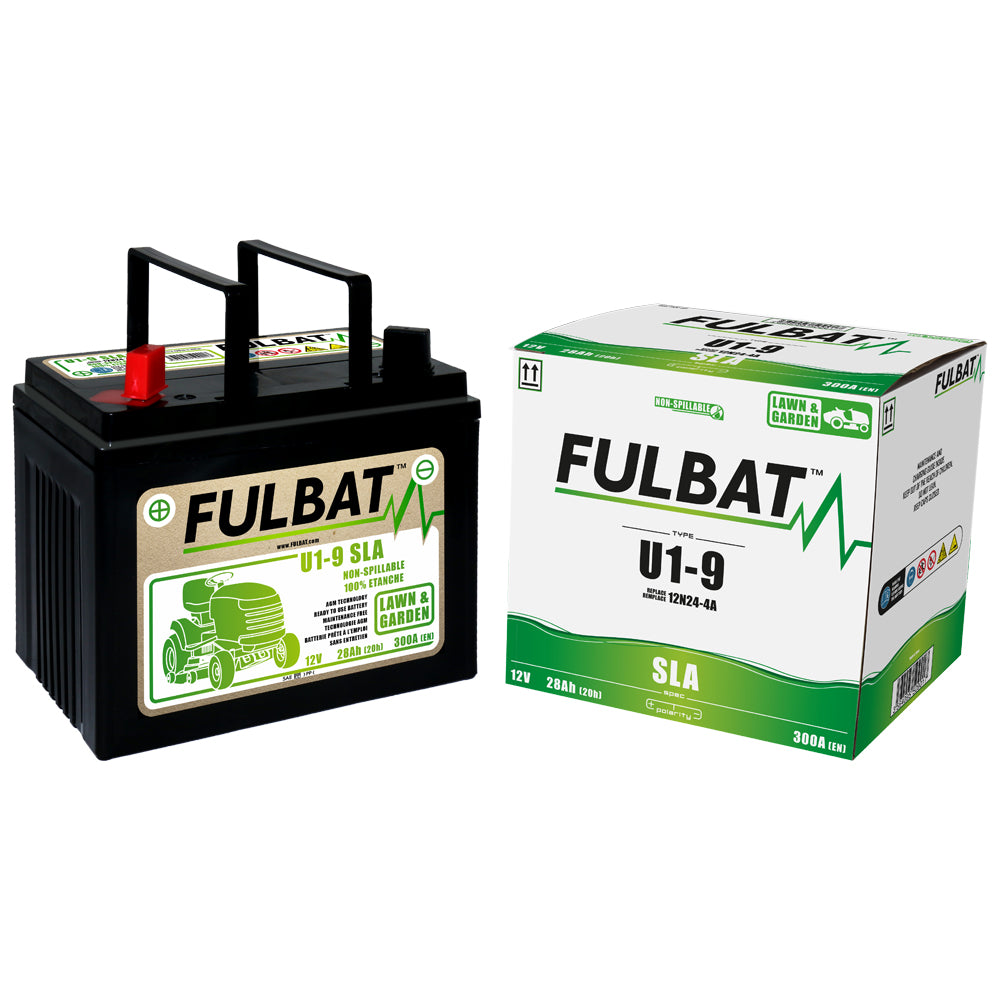 Fulbat U1-9 12V 28Ah L/H+ Sealed Lead Acid Battery