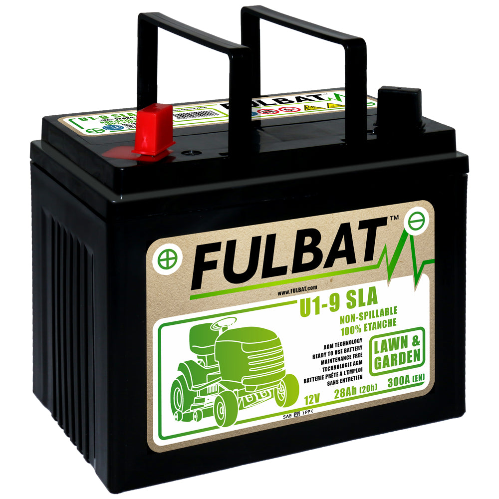 Fulbat U1-9 12V 28Ah L/H+ Sealed Lead Acid Battery