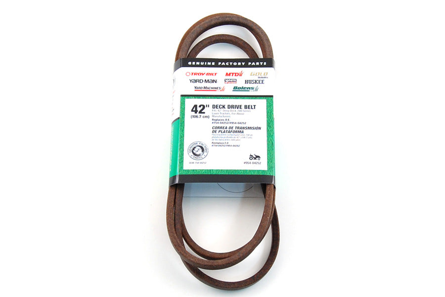 MTD Lawnflite 754-04252 Drive Belt for Optima LG 165 H & LG 200 H Lawn Tractors