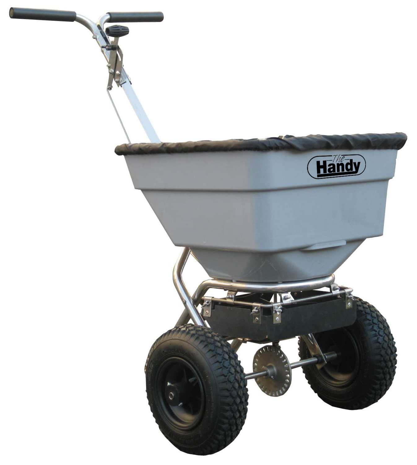 The Handy THSS100 45.5kg Push Salt Spreader