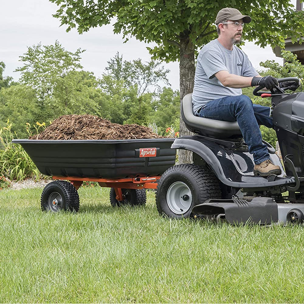 Agri-Fab 45-0552 317kg / 700lb Poly Tipping/Swivel Trailer