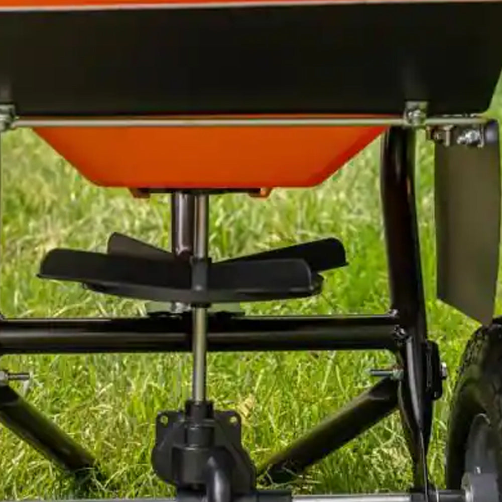 Agri-Fab 45-0575 38kg / 85lb Ice Melt Push-Type Broadcast Spreader