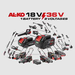 AL-KO Dual Voltage 18V/36V Cordless Garden Tools