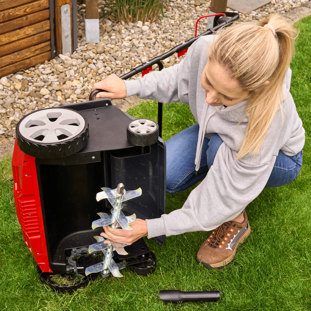 AL-KO Comfort 18V/36V 38.6 Li Combi Care Cordless Lawn Scarifier (with 2 x 5.0Ah/2.5Ah Batteries & Double Fast Charger