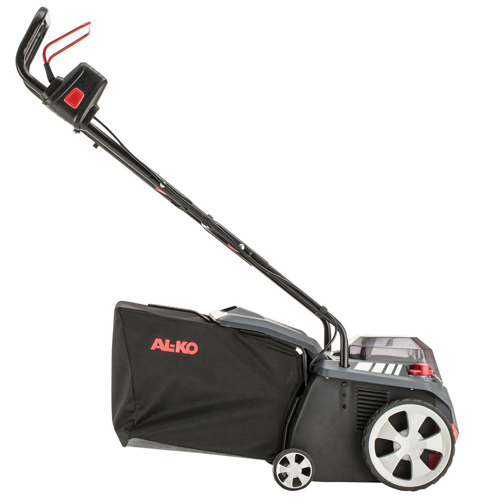 AL-KO Comfort 18V/36V 38.6 Li Combi Care Cordless Lawn Scarifier (with 2 x 5.0Ah/2.5Ah Batteries & Double Fast Charger
