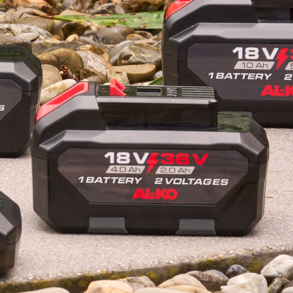 AL-KO 18V/36V B75.6 Li 4.0Ah/2.0Ah Battery