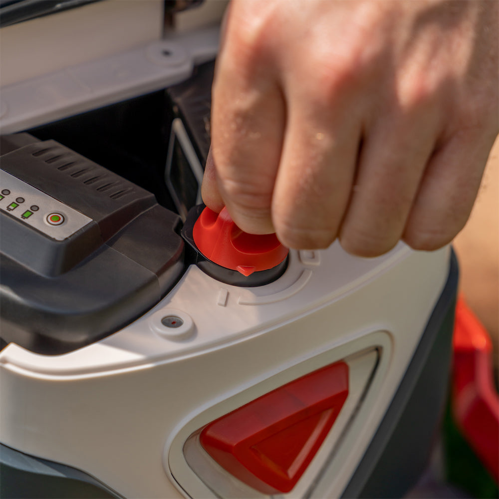 AL-KO 36V 46.2 Li SP Comfort 3-in-1 Self-Propelled Cordless Lawn Mower (with 2 x 4Ah Batteries & Fast Charger)