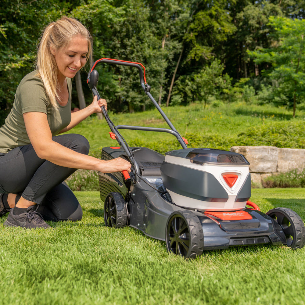 AL-KO 36V 42.2 Li Comfort Push Cordless Lawn Mower (with 1 x 4Ah Battery & Charger)