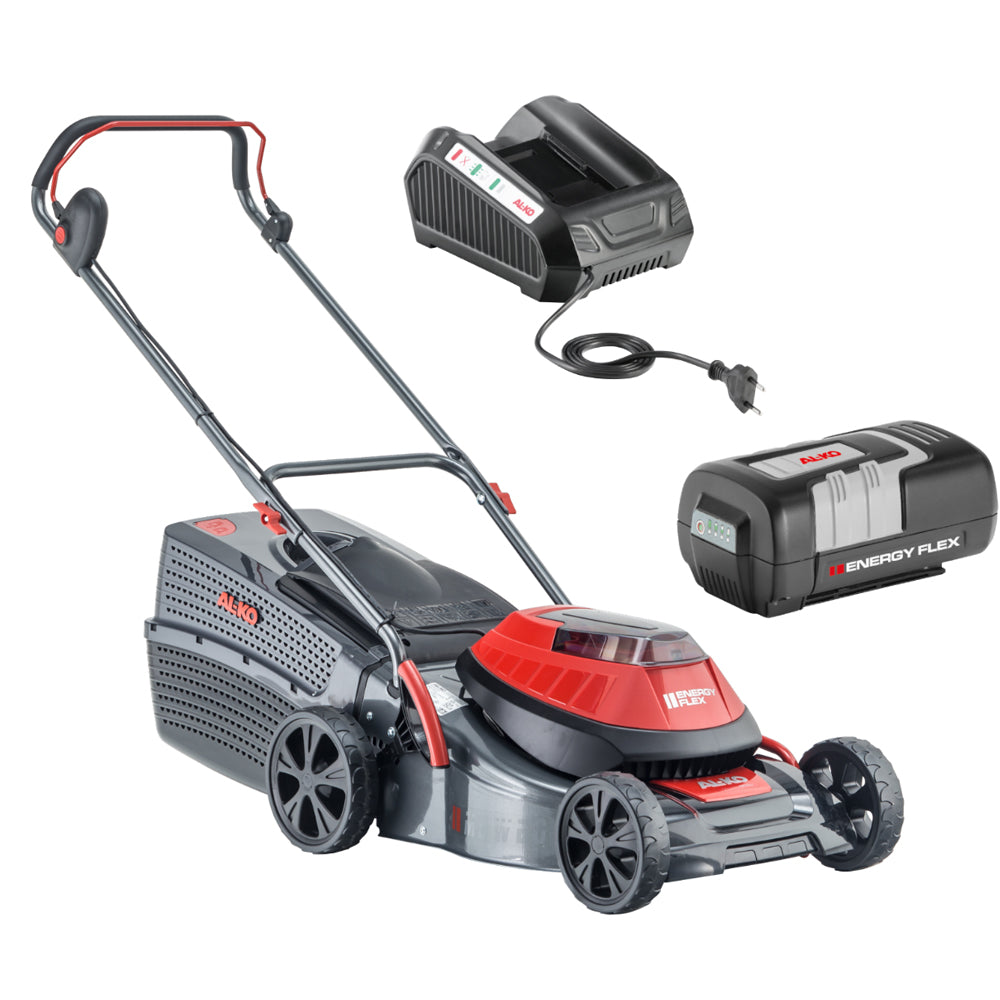 AL-KO 36V Moweo 42.0 Li Comfort Push Cordless Lawn Mower (with 4Ah Battery & Charger)