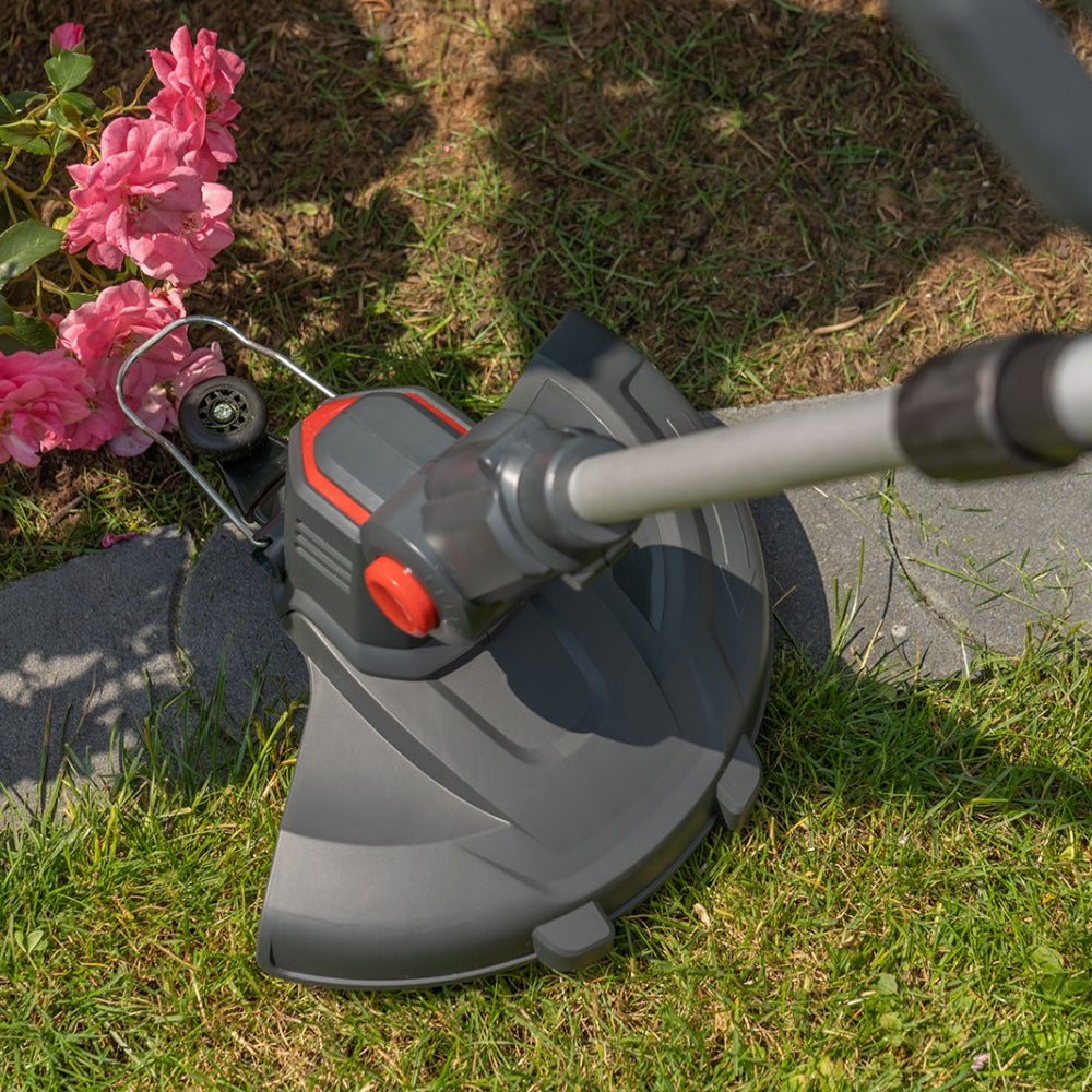 AL-KO GT 1825 18V Bosch Home & Garden Compatible Cordless Grass Trimmer / Lawn Edger (with 2.5Ah Battery & Charger)