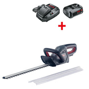 AL-KO HT 1845 18V Bosch Home & Garden Compatible Cordless Hedge Trimmer (with 2.5Ah Battery & Charger)