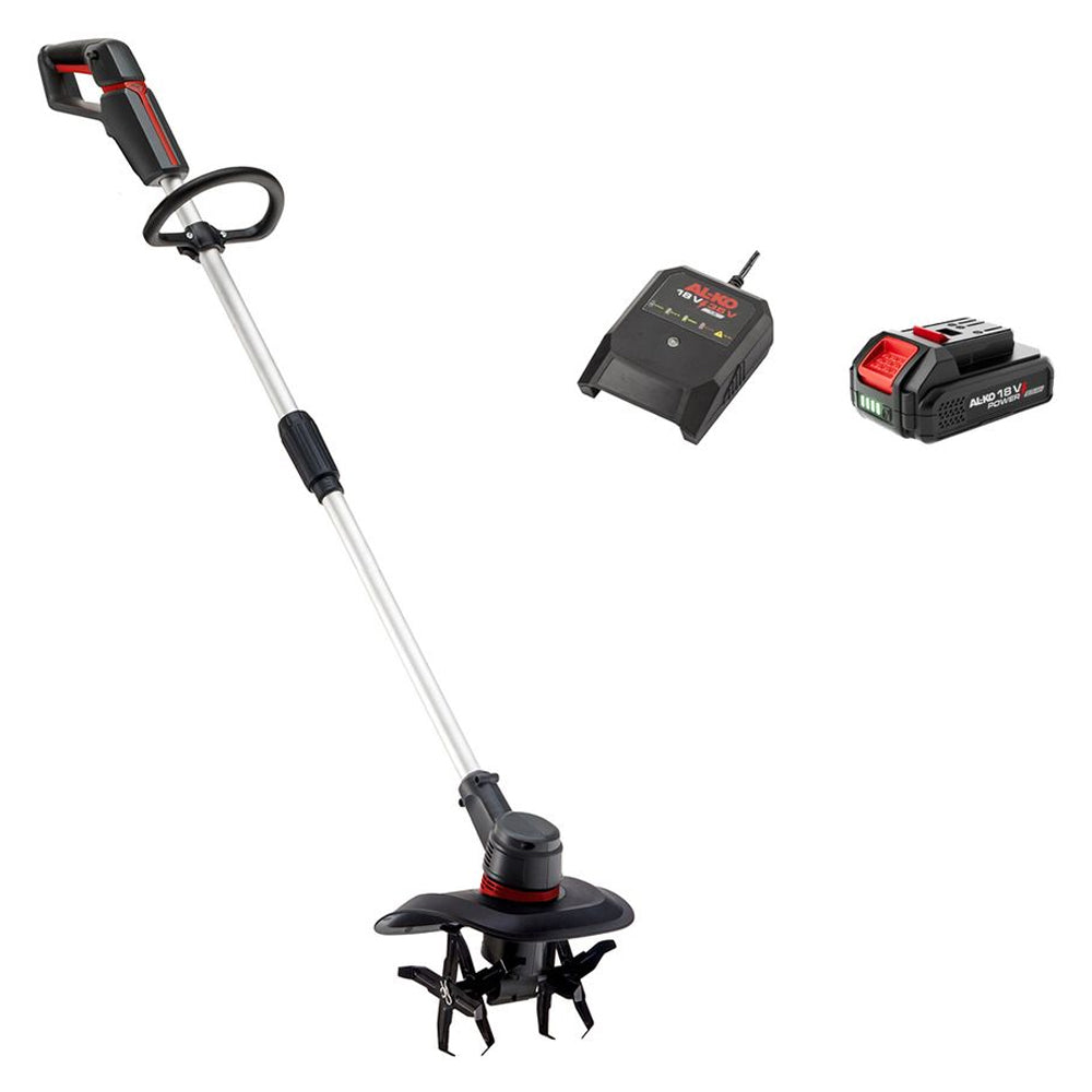 AL-KO Comfort 18V/36V TLD 1820 Cordless Tiller (with 2.5Ah Battery & 1A Charger)