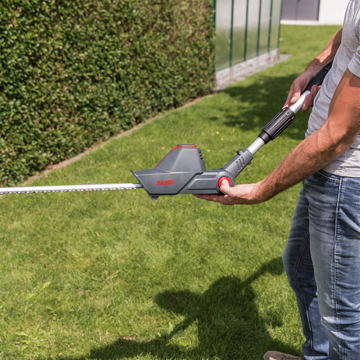 AL-KO Comfort 18V/36V HTAD 1845 18V Cordless Long Reach Hedge Trimmer (Bare Tool)