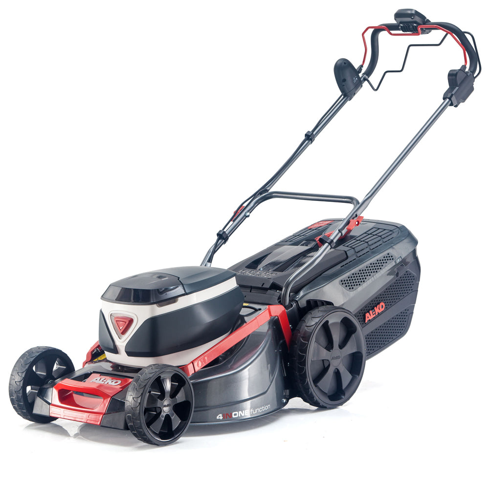AL-KO 36V 512 Li VS-W Premium 4-in-1 Variable Speed Cordless Lawn Mower (with 2 x 5Ah Batteries & Fast Charger)