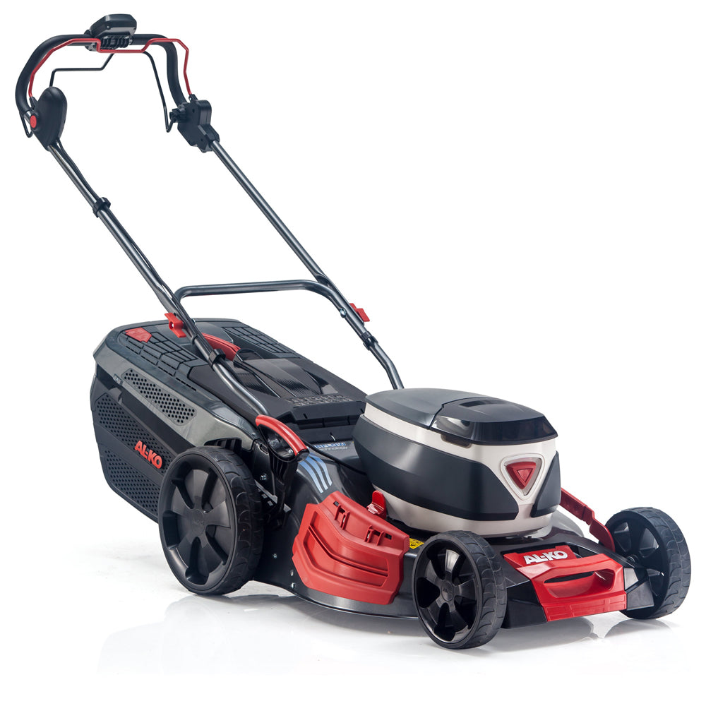 AL-KO 36V 512 Li VS-W Premium 4-in-1 Variable Speed Cordless Lawn Mower (with 2 x 5Ah Batteries & Fast Charger)