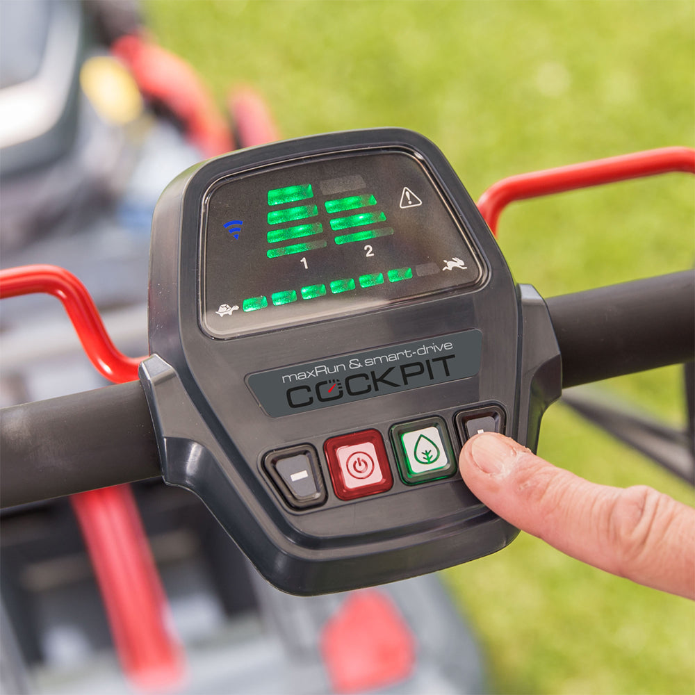 AL-KO 36V 512 Li VS-W Premium 4-in-1 Variable Speed Cordless Lawn Mower (with 1 x 5Ah Battery & Fast Charger)