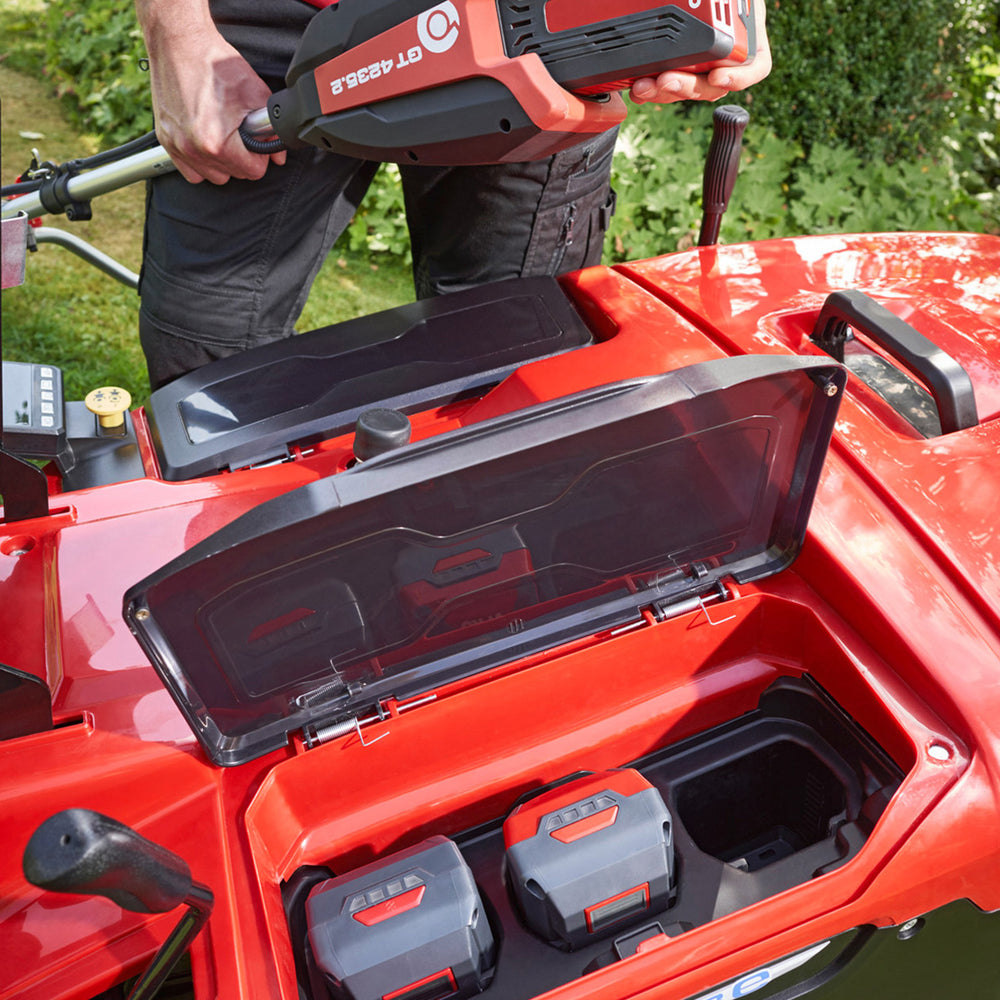 solo by AL-KO R 74.5 Li Premium 36V Battery Rear Collect Ride-On Lawn Mower