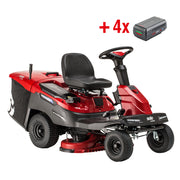 solo by AL-KO R 74.5 Li Premium 36V Battery Rear Collect Ride-On Lawn Mower