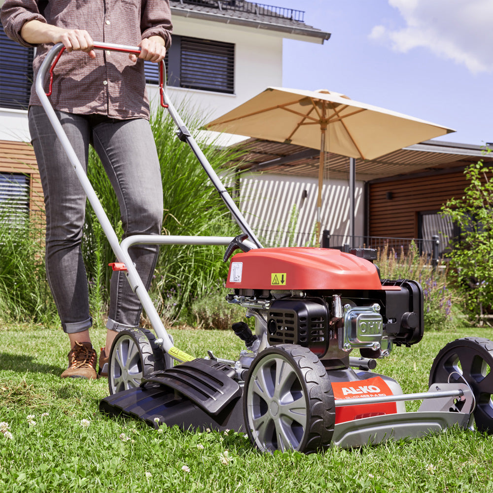 AL-KO Silver 468 P-A Bio Mulch Push Petrol Lawn Mower