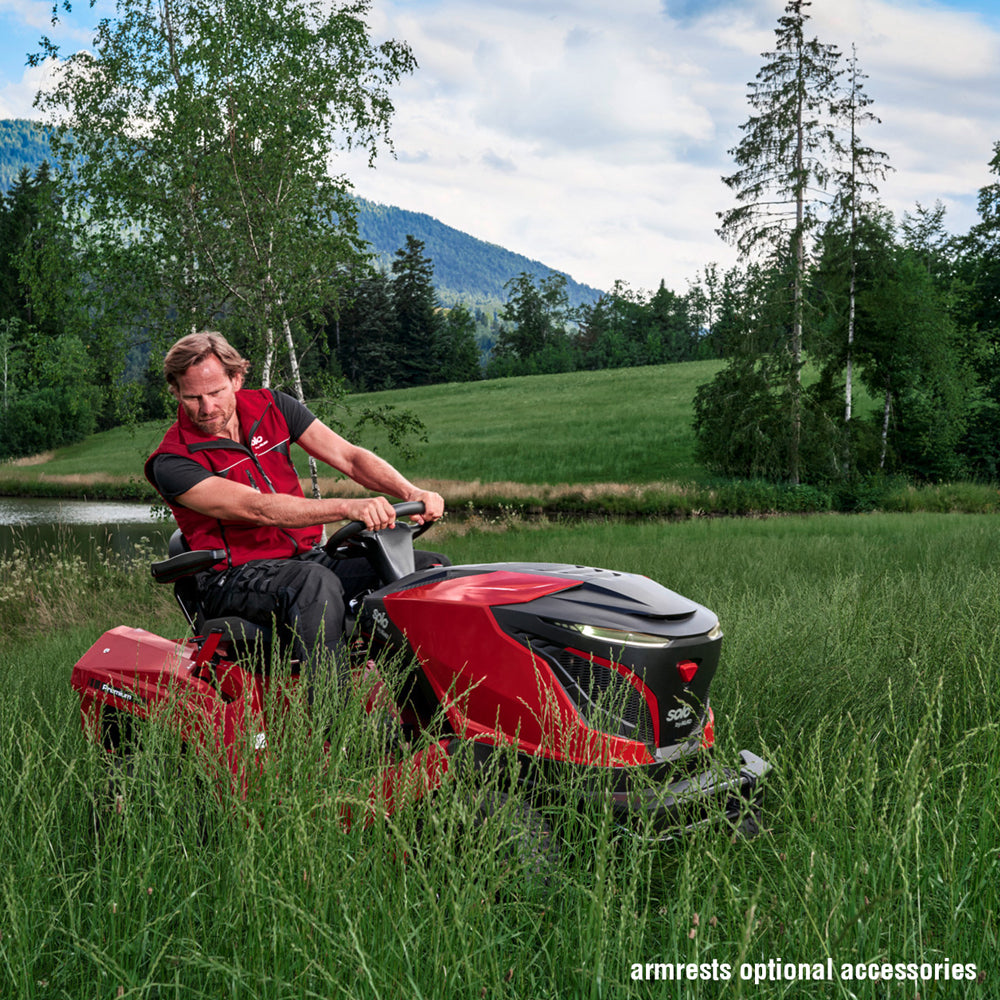 solo by AL-KO T 22-110 HDH-A V2 Premium 110cm Hydrostatic High Grass Mulching Lawn Tractor