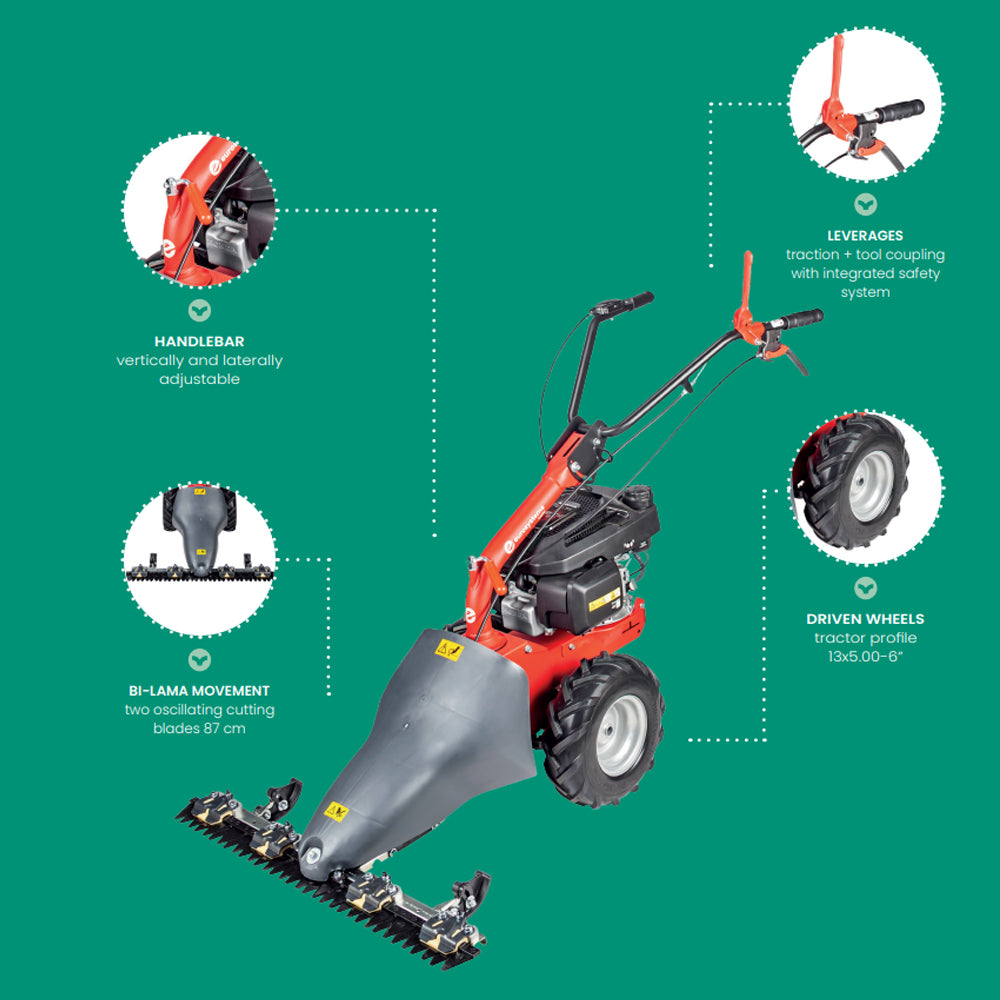 Apache M210 Scythe Mower 87cm Bar