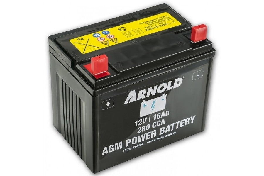 Arnold 5032-U3-0002 12V 16Ah LH+ Lawn Tractor Battery – The Green Reaper