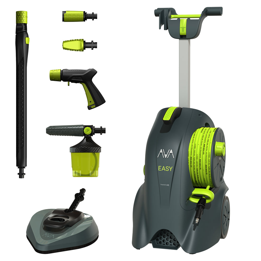 AVA EASY P50 130 Bar 1800W Electric Pressure Washer - X-Large Bundle