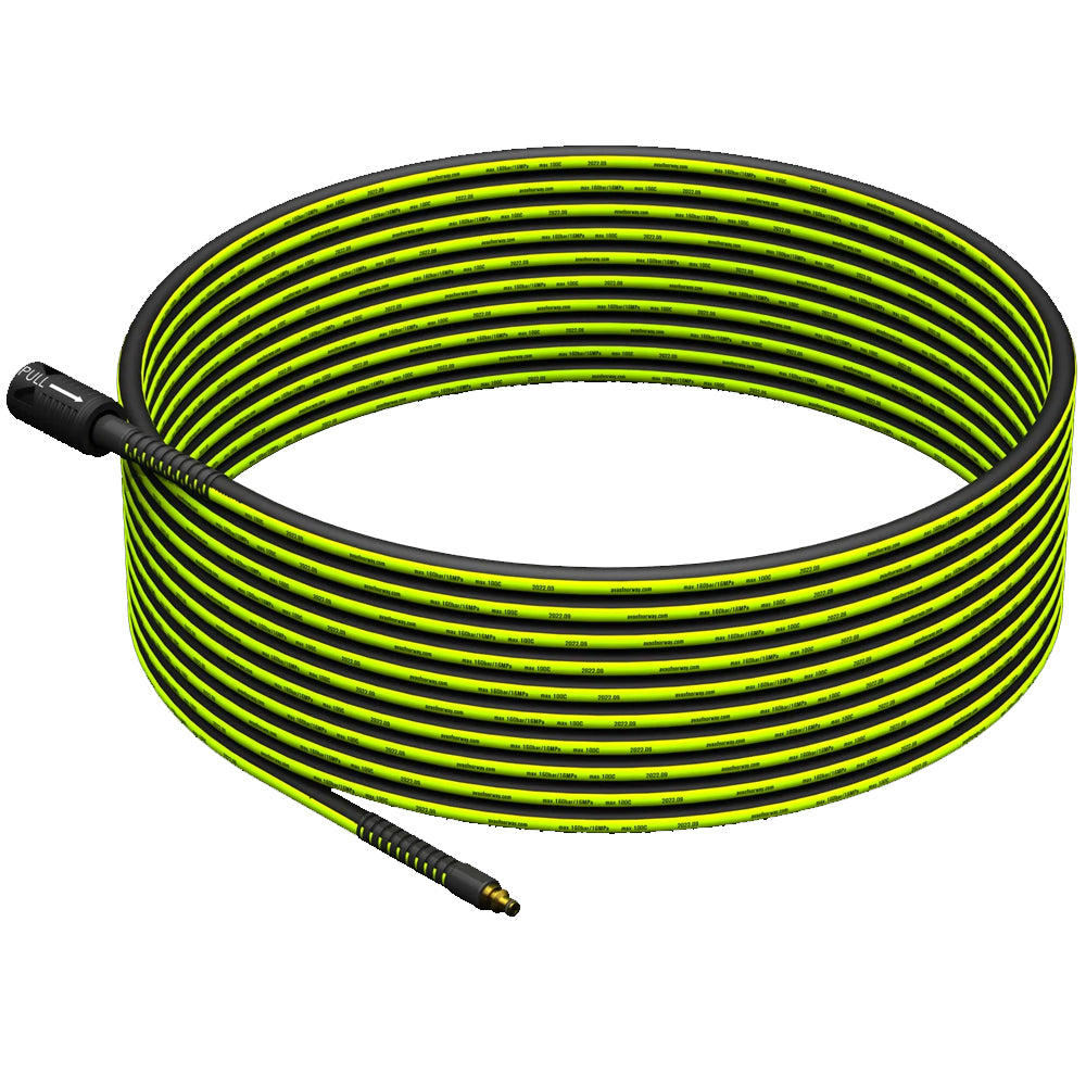 AVA 12m Steel-reinforced Extension Hose for Pressure Washers