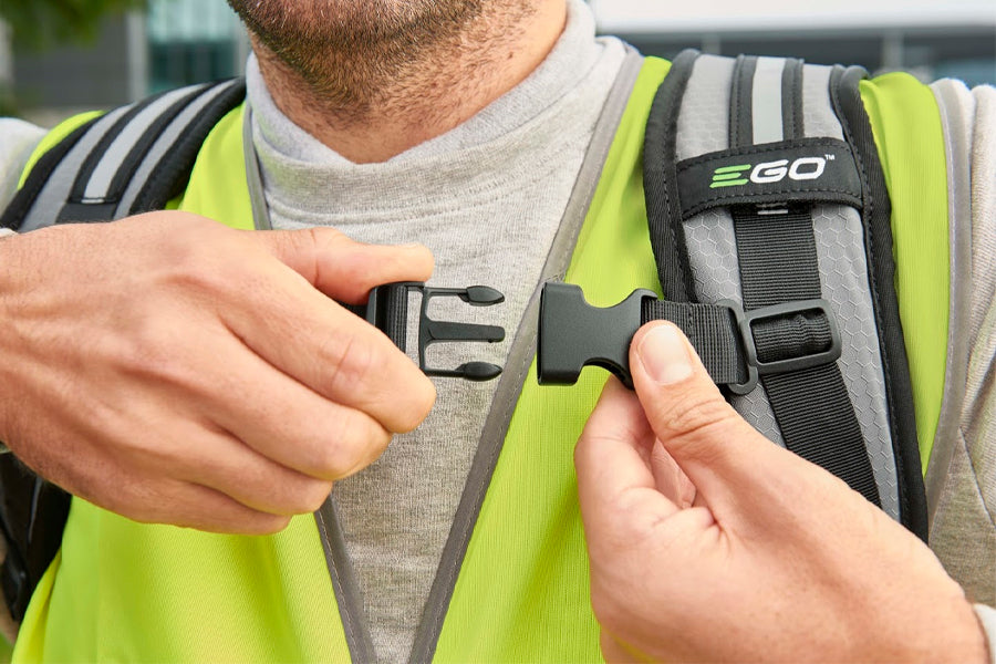 EGO Power+ BAX1501 Pro X 28.0Ah 56V Backpack Battery Kit (BAX1500 Battery+ AFH1500 Harness + ADB1000 Adaptor)