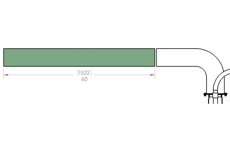 Billy Goat CustomFit Clear Exhaust Hose Kit for DL12, DL13, DL14, DL1801 Series