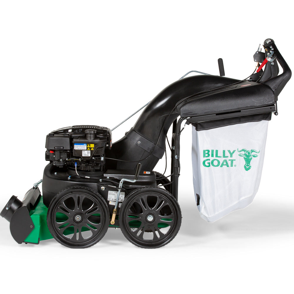 Billy Goat MV601SPDS Self-Propelled Wheeled Garden Vacuum with Dust Sock
