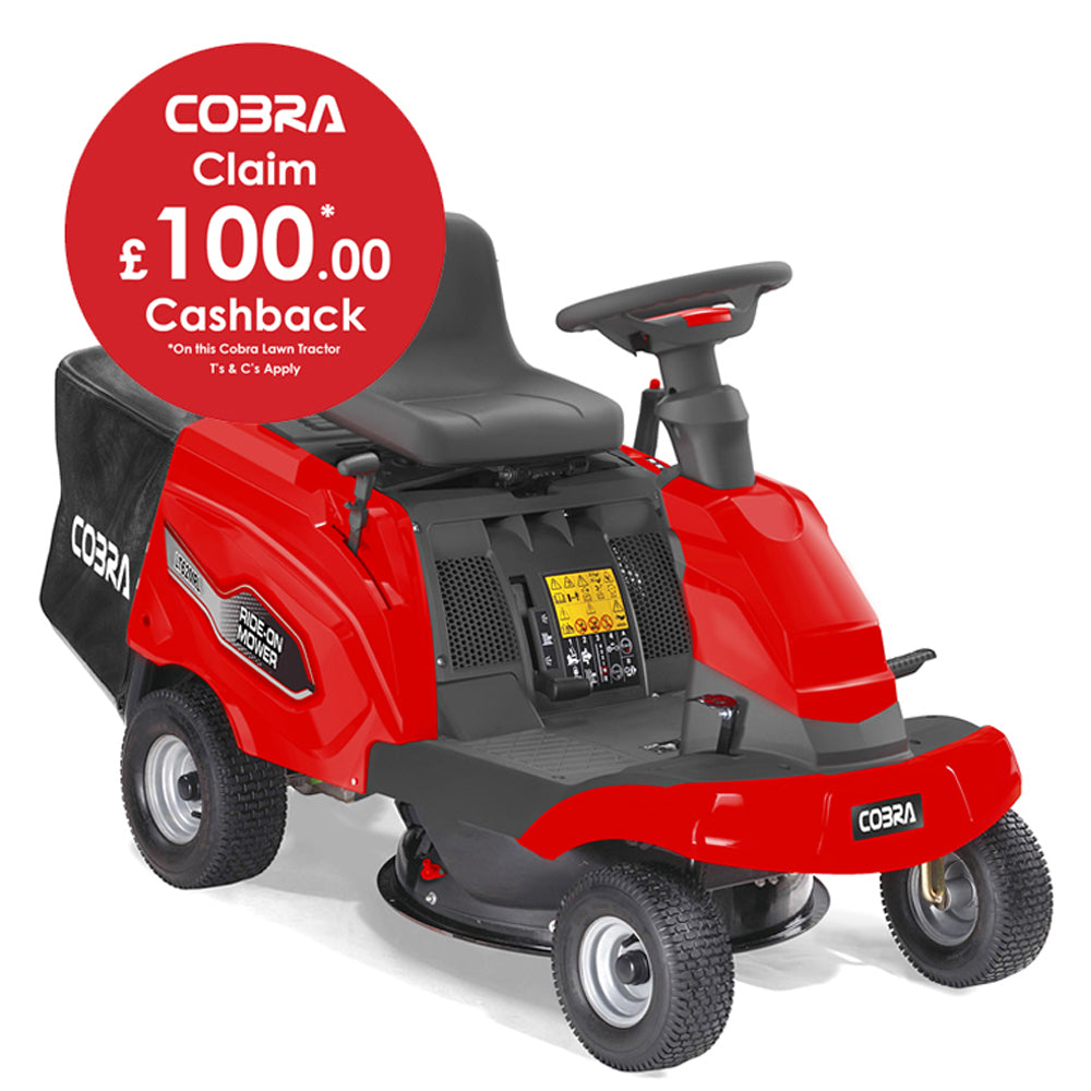 Cobra LT62MRL 24" Manual Rear Collect Ride-On Lawn Mower