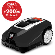 Cobra Mowbot 1200 Robotic Lawn Mower - Black (1200m²)