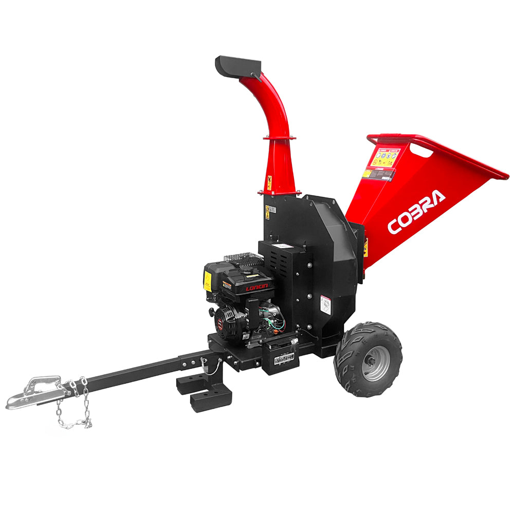 Cobra CHIP1500LE 4.5" Towable Petrol Wood Chipper (Electric Start)