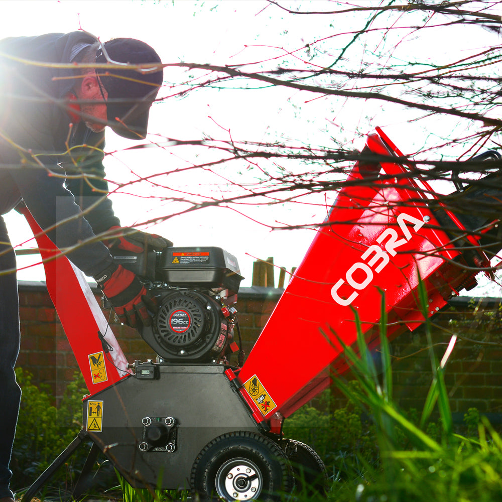 Cobra CHIP650L 3" Petrol Wood Chipper (Recoil Start)