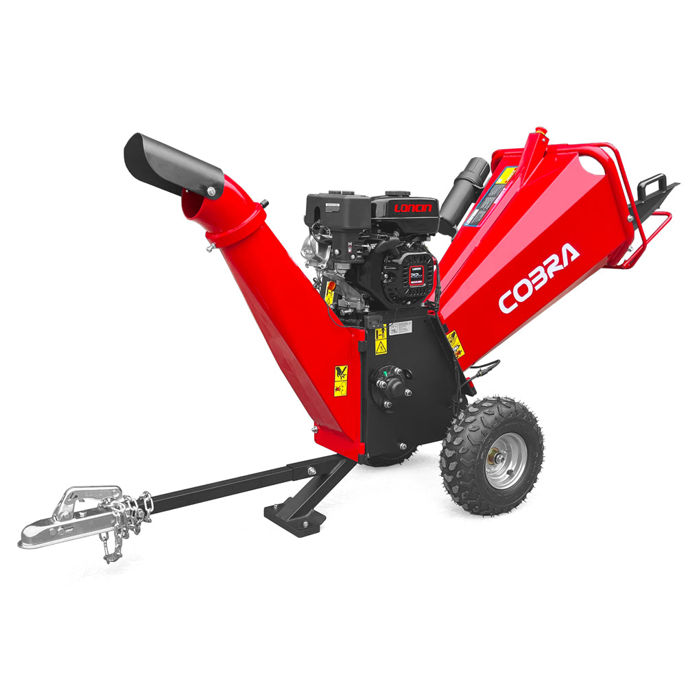 Cobra CHIP700L 4" Towable Petrol Wood Chipper (Recoil Start)