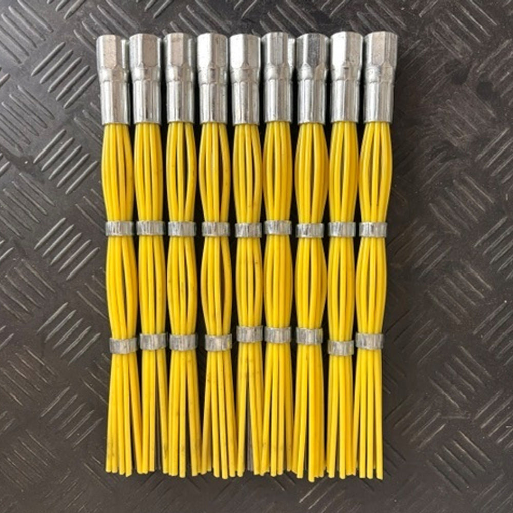 Cobra Replacement 9-Piece Brush Set for WS70L Weed Sweeper